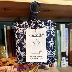 Vera Bradley reusable tote bag charm